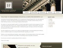 Tablet Screenshot of hershenbergfinancial.com